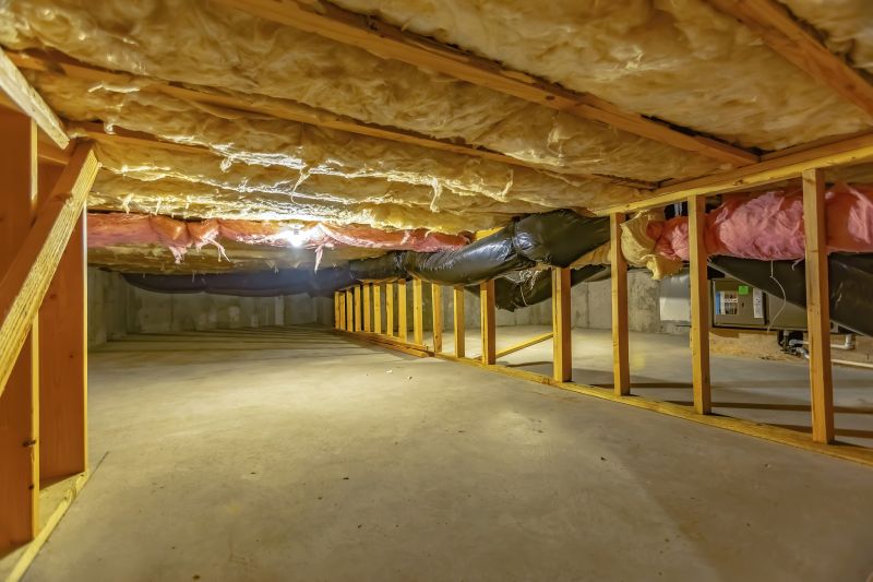 Crawlspace Floor After Encapsulation